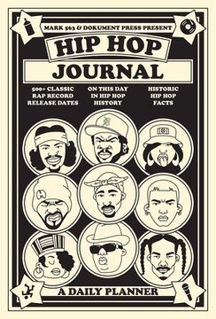 portada Hip hop Journal: A Daily Planner (en Inglés)