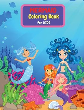 portada Mermaid Coloring Book for Kids (in English)
