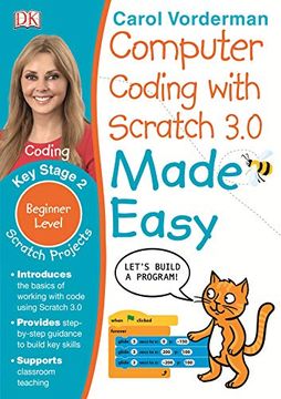portada Computer Coding With Scratch 3. 0 Made Easy (Made Easy Workbooks) (en Inglés)
