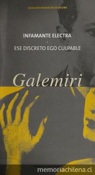 portada Infamante Electra: Ese discreto ego culpable (in Spanish)