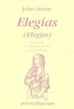 portada Elegias (Elegies) (Ed. Bilingue Ingles-Castellano) 