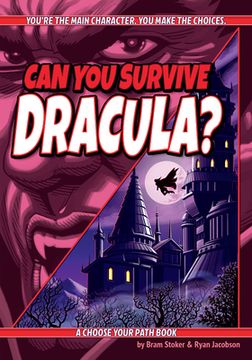 portada Can you Survive Dracula? A Choose Your Path Book (Interactive Classic Literature) (in English)