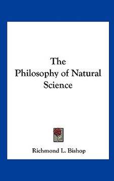 portada the philosophy of natural science (en Inglés)