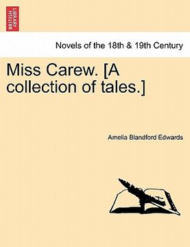 portada miss carew. [a collection of tales.]