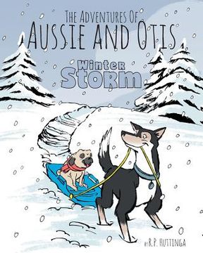 portada Winter Storm: The Adventures Of Aussie and Otis (en Inglés)