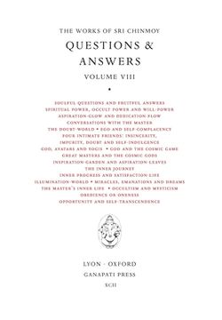 portada Sri Chinmoy: Answers VIII 