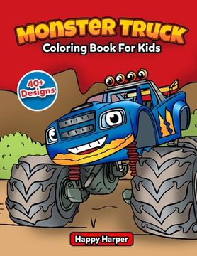 portada Monster Truck Coloring Book 