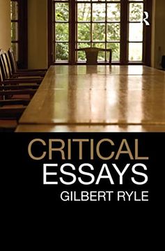 portada Critical Essays: Collected Papers Volume 1 (en Inglés)