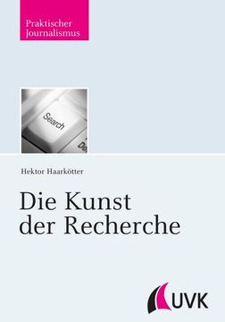portada Die Kunst der Recherche (en Alemán)