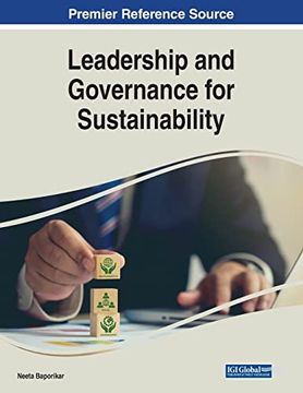 portada Leadership and Governance for Sustainability (en Inglés)