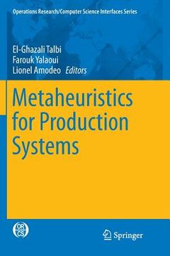 portada Metaheuristics for Production Systems (en Inglés)