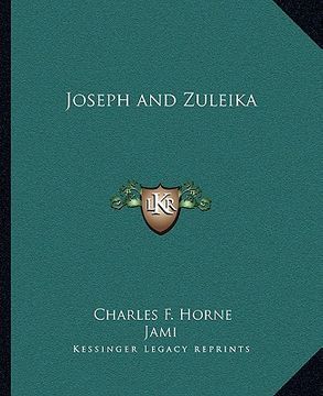 portada joseph and zuleika (en Inglés)