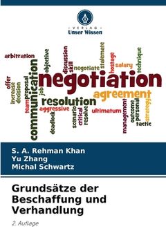 portada Grundsätze der Beschaffung und Verhandlung (en Alemán)