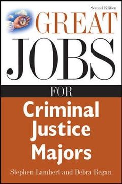 portada Great Jobs for Criminal Justice Majors (Great Jobs For…Series) (en Inglés)