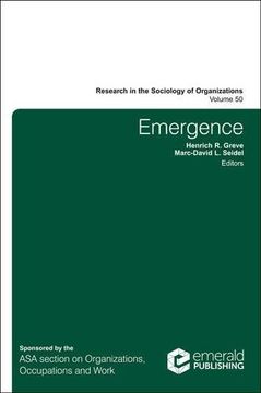 portada Emergence (Research in the Sociology of Organizations)