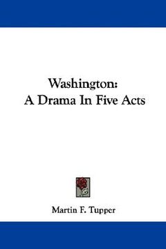 portada washington: a drama in five acts (en Inglés)