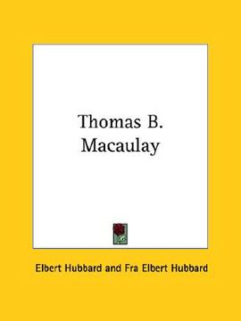 portada thomas b. macaulay (en Inglés)
