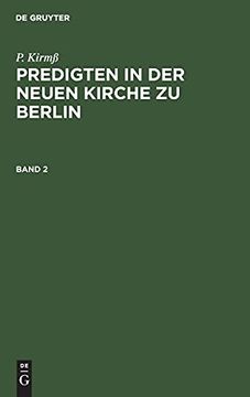 portada Predigten in der Neuen Kirche zu Berlin (German Edition) (en Alemán)