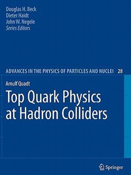 portada top quark physics at hadron colliders (en Inglés)