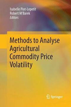 portada Methods to Analyse Agricultural Commodity Price Volatility