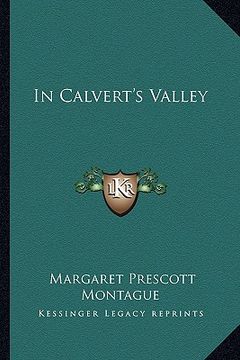 portada in calvert's valley (en Inglés)