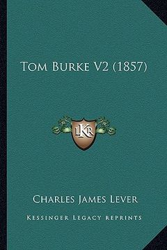 portada tom burke v2 (1857) (en Inglés)