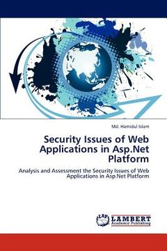 portada security issues of web applications in asp.net platform (en Inglés)