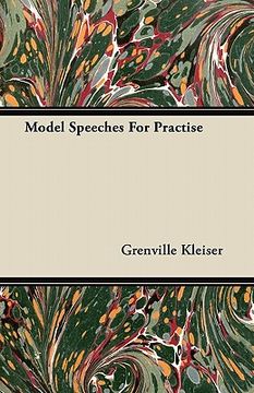 portada model speeches for practise (en Inglés)