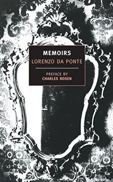 portada Memoirs of Lorenzo da Ponte (New York Review Books Classics) (en Inglés)