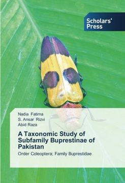 portada A Taxonomic Study of Subfamily Buprestinae of Pakistan