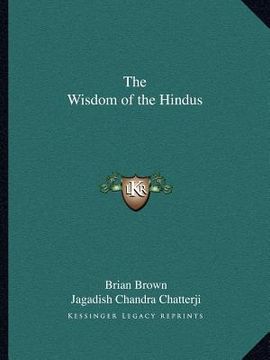 portada the wisdom of the hindus (in English)