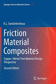 portada Friction Material Composites: Copper-/Metal-Free Material Design Perspective (en Inglés)