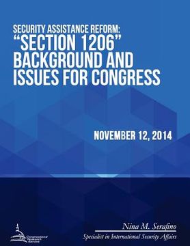 portada Security Assistance Reform: ?Section 1206? Background and Issues for Congress (in English)