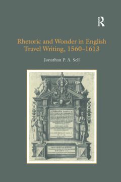 portada Rhetoric and Wonder in English Travel Writing, 1560-1613 (en Inglés)