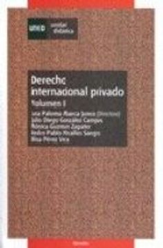 portada derecho internacional privado vol. i (in Spanish)