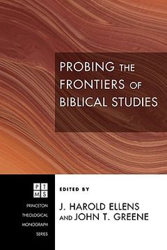 portada probing the frontiers of biblical studies (en Inglés)