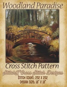 portada Woodland Paradise Cross Stitch Pattern (en Inglés)