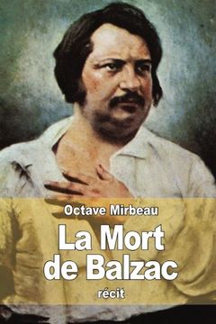 portada La Mort de Balzac (French Edition)