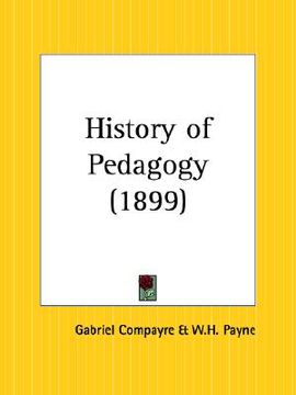 portada history of pedagogy (en Inglés)