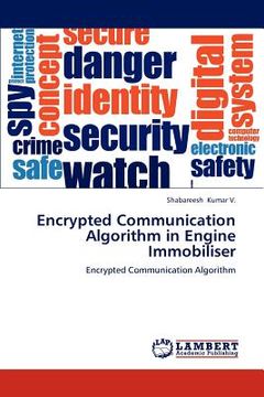 portada encrypted communication algorithm in engine immobiliser (en Inglés)