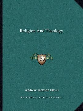 portada religion and theology (en Inglés)