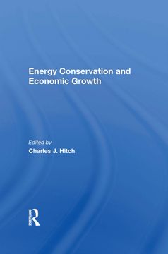 portada Energy Conservation and Economic Growth (en Inglés)