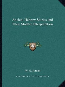 portada ancient hebrew stories and their modern interpretation