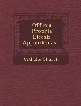 portada Officia Propria Di&#156;cesis Appamiensis... (in Latin)