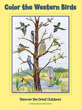 portada Color the Western Birds: Discover the Great Outdoors (The Pruett Series) 