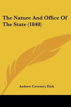 portada the nature and office of the state (1848)