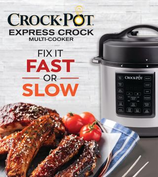 portada Crockpot Express Crock fix it Fast or Slow (en Inglés)