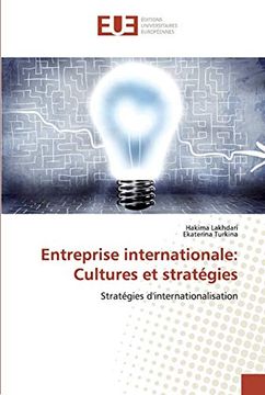 portada Entreprise Internationale: Cultures et Stratégies: Stratégies D'internationalisation (in French)
