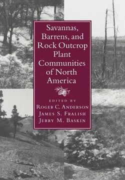 portada Savannas, Barrens, and Rock Outcrop Plant Communities of North America (en Inglés)