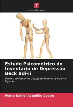 portada Estudo Psicométrico do Inventário de Depressão Beck Bdi-Ii: Uso em Adolescentes da População Rural de Cuenca-Equador